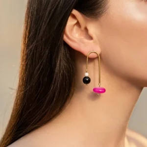 Kolczyki –  Fuchsia Balance