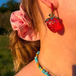 Kolczyki modułowe Strawberry Mix & Match